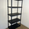 Étagère de stockage noire (plastique)