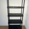 Étagère de stockage noire (plastique) – Image 2