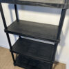 Étagère de stockage noire (plastique) – Image 4