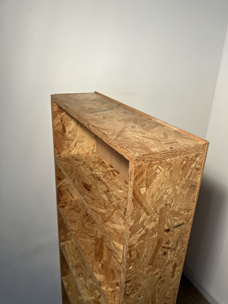 Grande étagère en bois aggloméré – Image 5