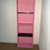 Étagère haute rose et noire (à repeindre) – Image 2