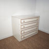 Commode blanche vintage