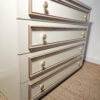 Commode blanche vintage – Image 3