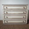 Commode blanche vintage – Image 7