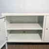 Casier bas en métal blanc – Image 5