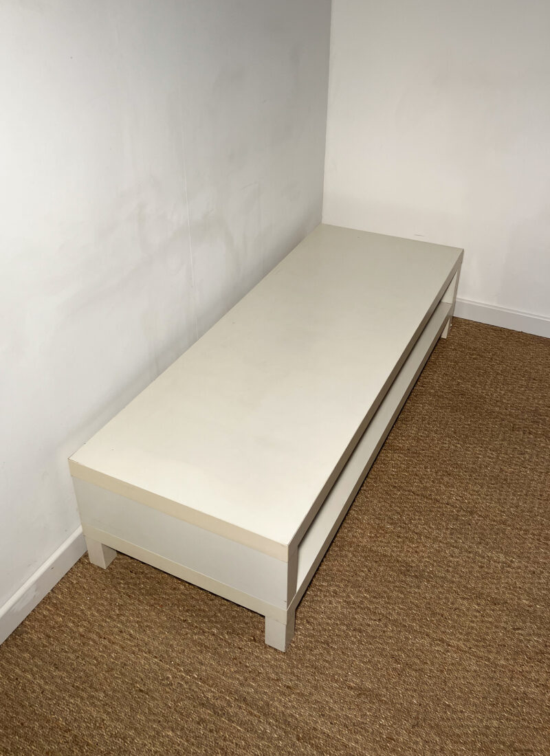 Long meuble tv blanc – Image 3