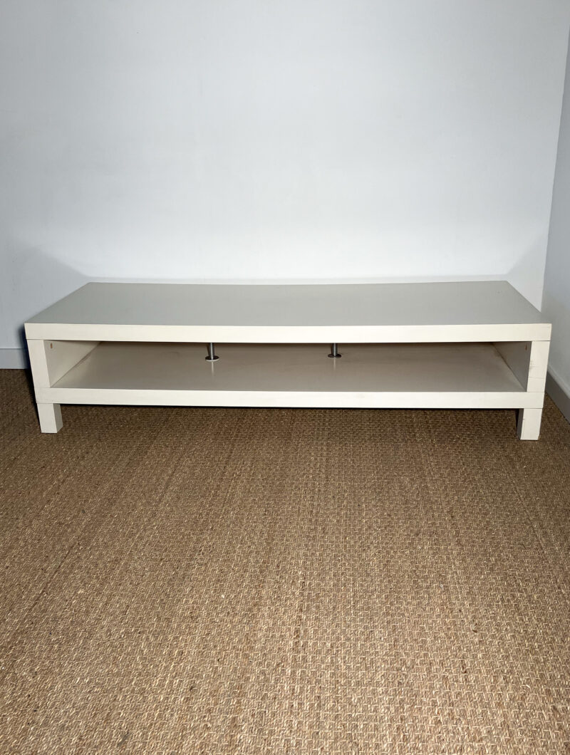 Long meuble tv blanc – Image 4