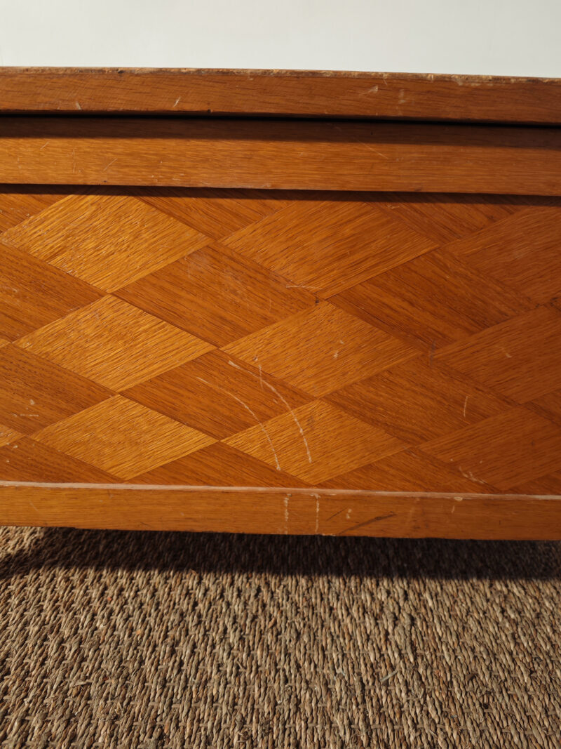Petit coffre en bois vintage – Image 6