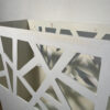 Jardinière en plastique blanc (3 en stock) – Image 3
