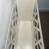Jardinière en plastique blanc (3 en stock) – Image 4