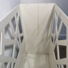 Jardinière en plastique blanc (3 en stock) – Image 5