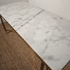 Table basse marbre et piètement doré – Image 5