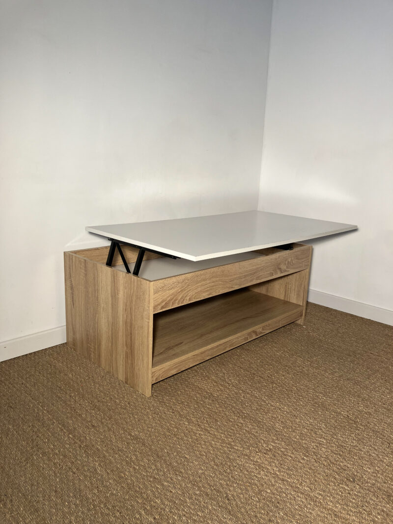 Table basse avec plateau relevable – Image 3