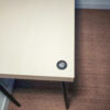 Petite table/console avec piètement en métal noir – Image 4