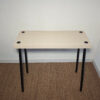 Petite table/console avec piètement en métal noir – Image 2