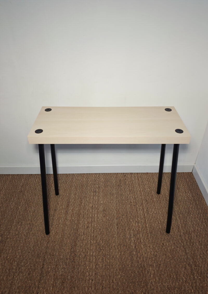 Petite table/console avec piètement en métal noir – Image 2