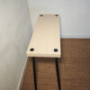 Petite table/console avec piètement en métal noir – Image 3