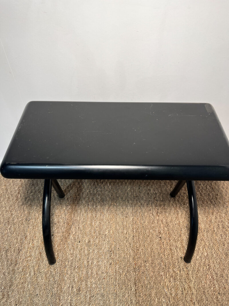 Petit tabouret / chevet noir – Image 3