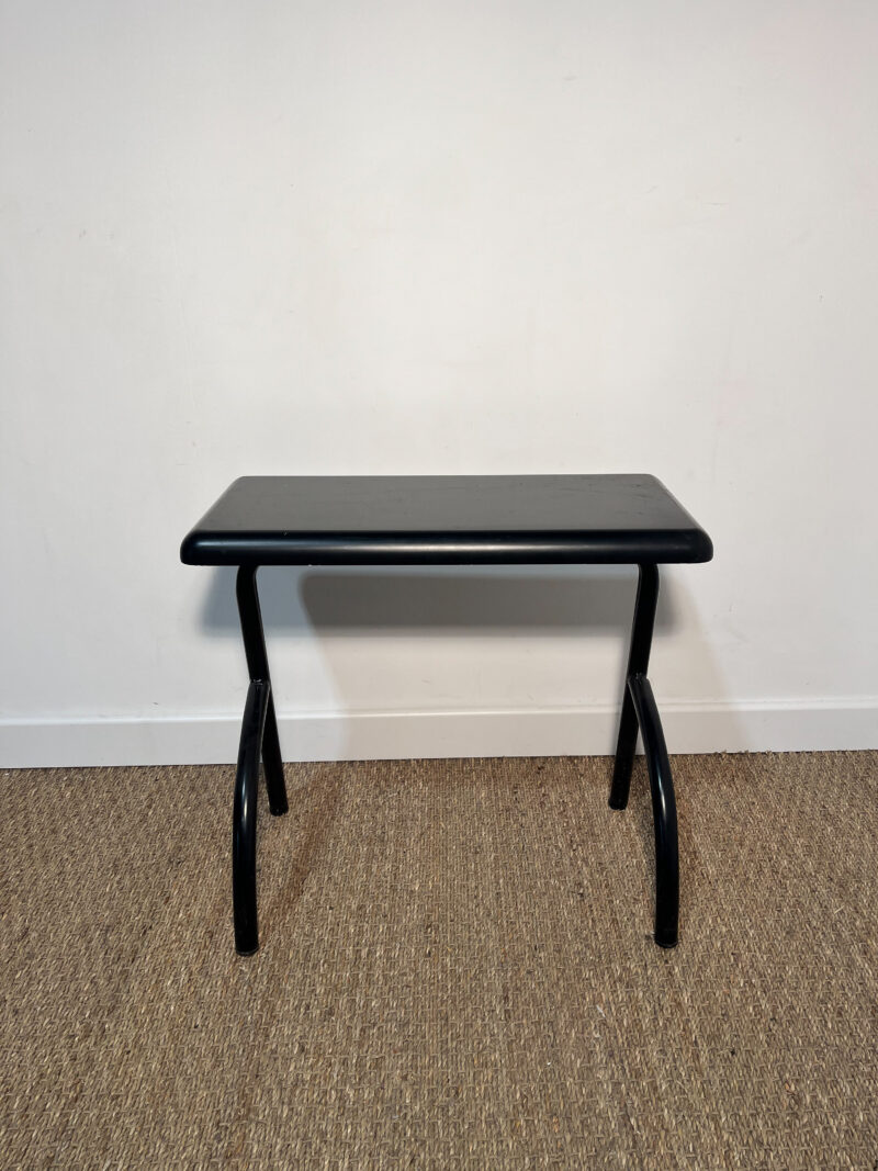Petit tabouret / chevet noir – Image 5