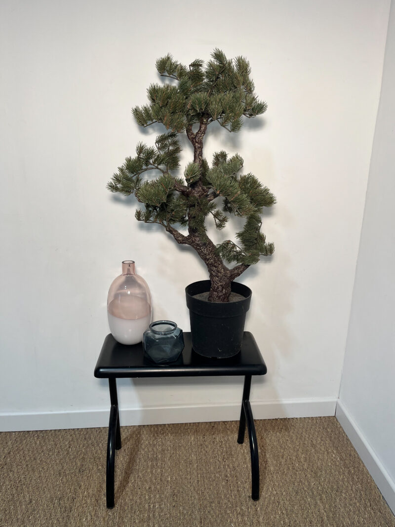Petit tabouret / chevet noir – Image 7