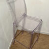 Chaise de bar transparente – Image 4