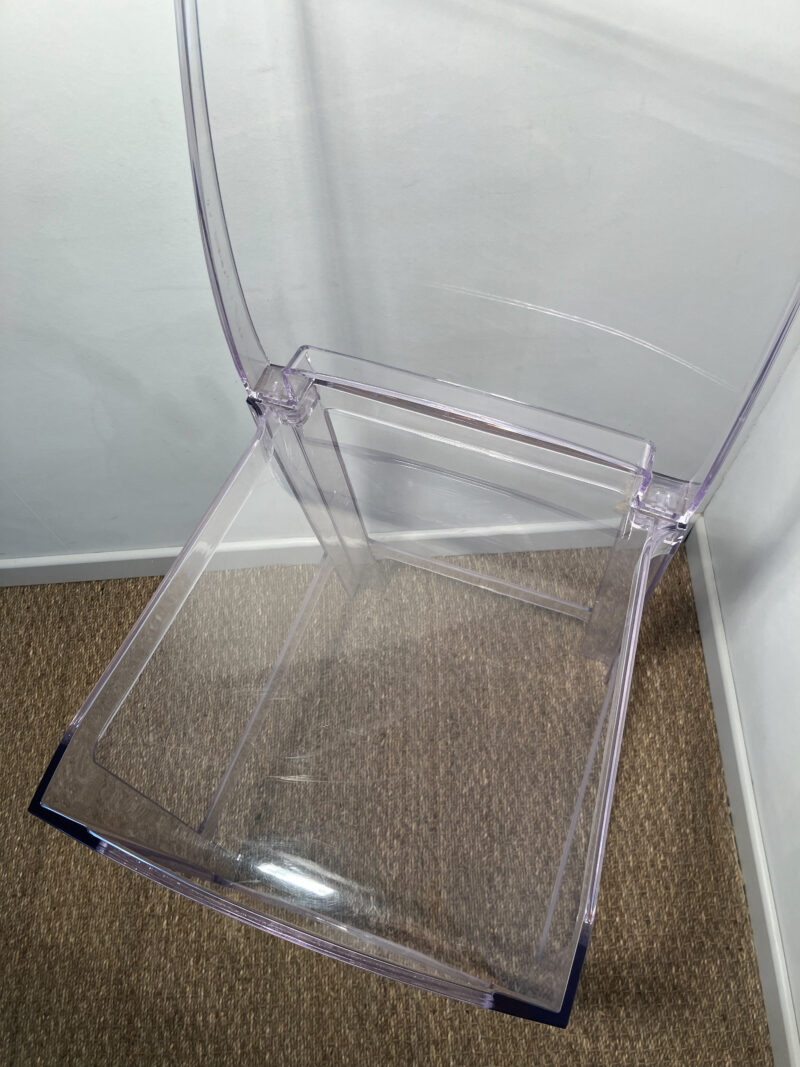 Chaise de bar transparente – Image 5