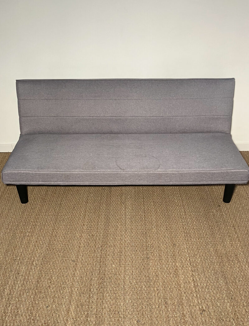 Canapé banquette dépliant gris – Image 2