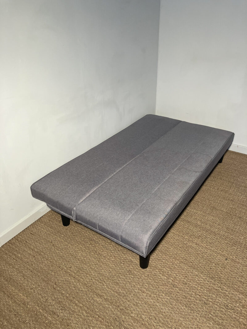 Canapé banquette dépliant gris – Image 3