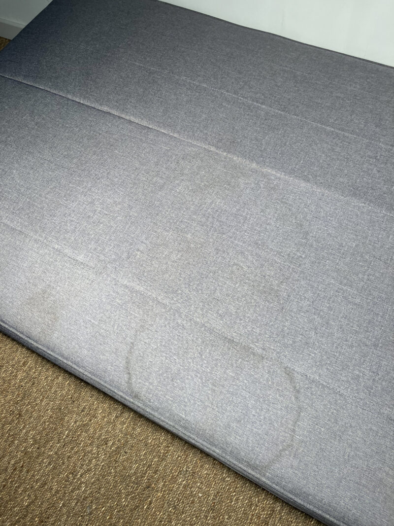 Canapé banquette dépliant gris – Image 5