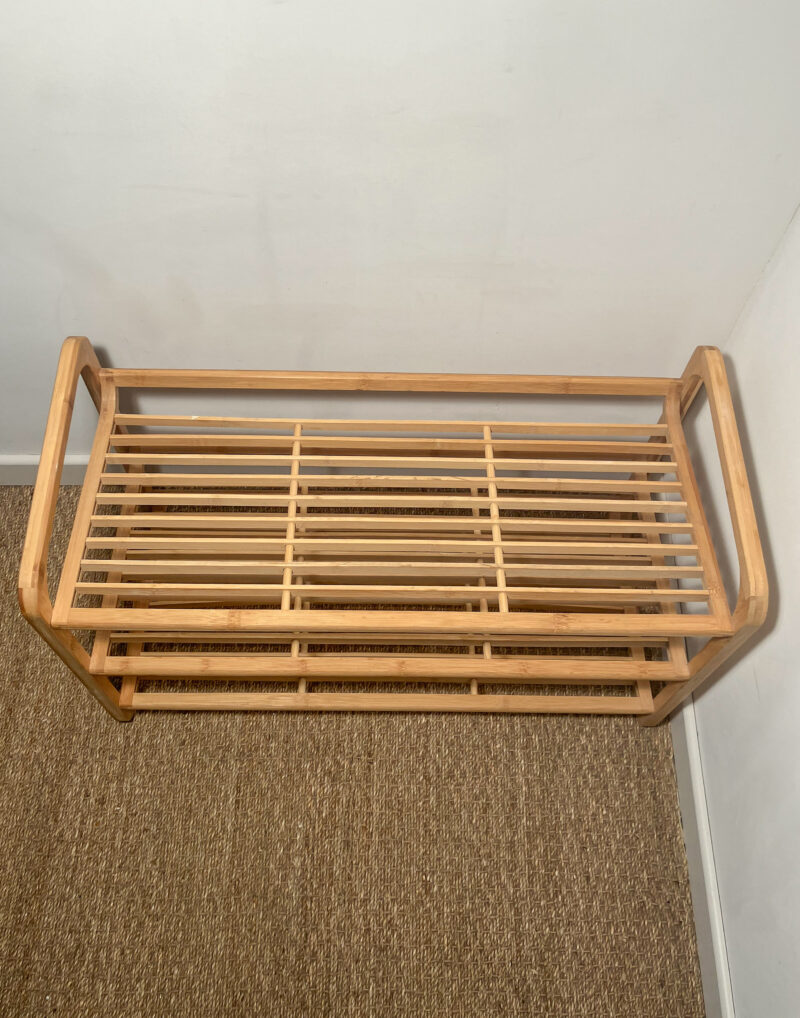 Rangement à chaussures en bambou – Image 4
