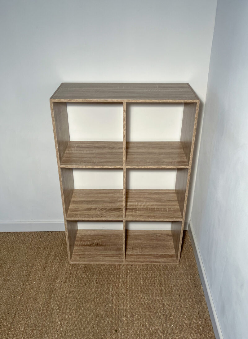 Meuble à case motif bois – Image 2