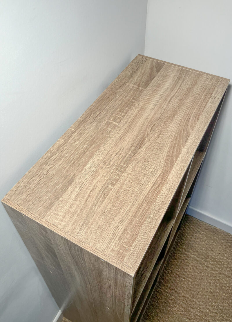 Meuble à case motif bois – Image 4