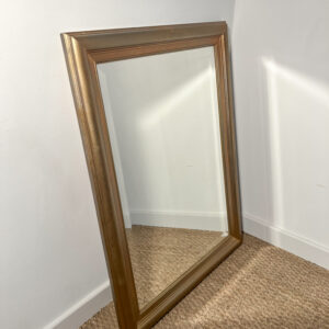 Miroir cadre doré
