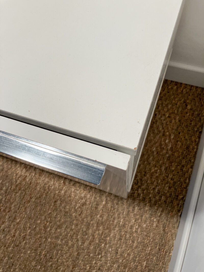 Meuble tv blanc avec porte – Image 8