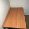 Table large avec piètement métal – Image 4