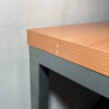 Table large avec piètement métal – Image 5