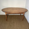 Grande table ovale en bois – Image 2