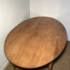 Grande table ovale en bois – Image 3