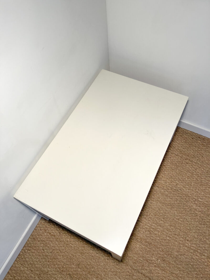 Table basse rectangle blanche – Image 4
