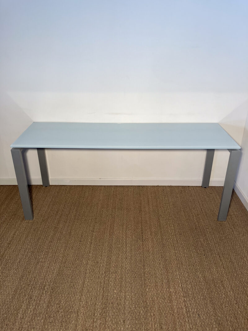 Longue table / bureau en verre – Image 2