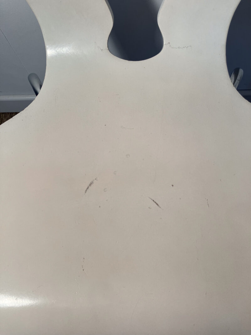 Lot de 2 chaises blanches – Image 6