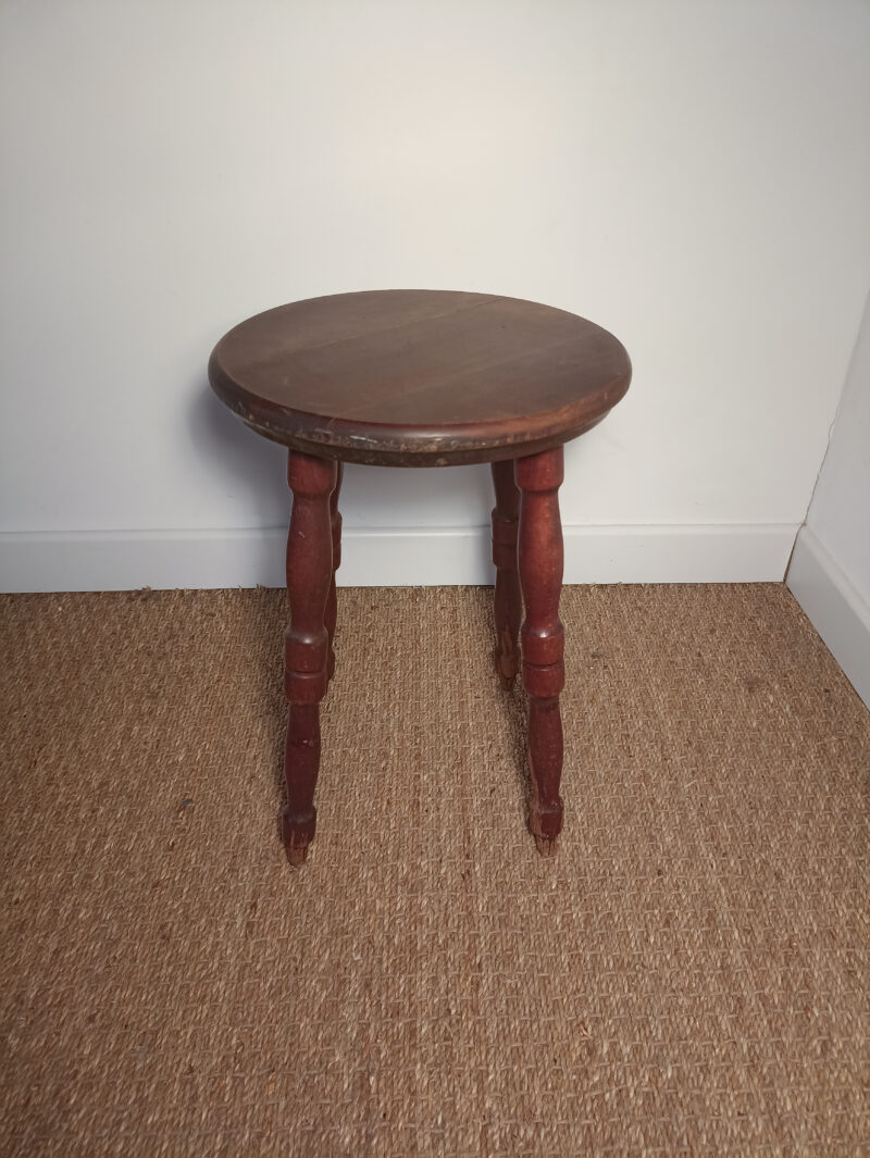 Guéridon en bois rond – Image 4
