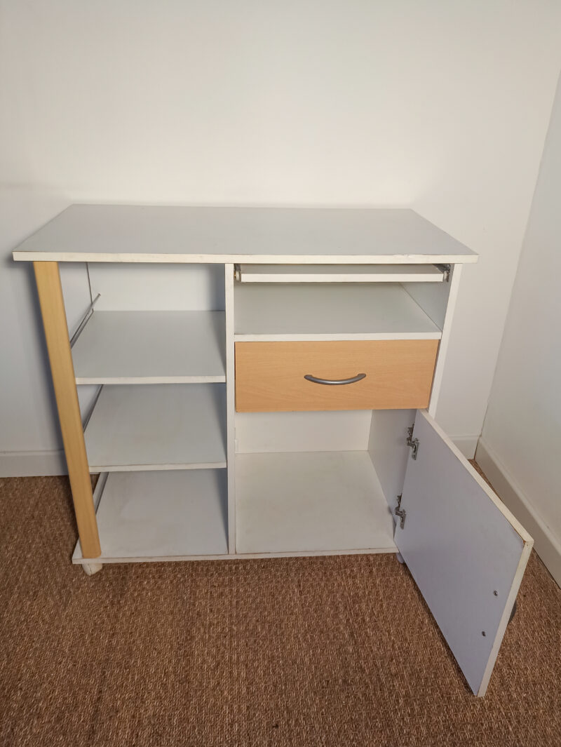 Meuble de rangement à roulettes – Image 3