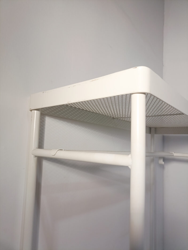 Meuble penderie en métal blanc – Image 5