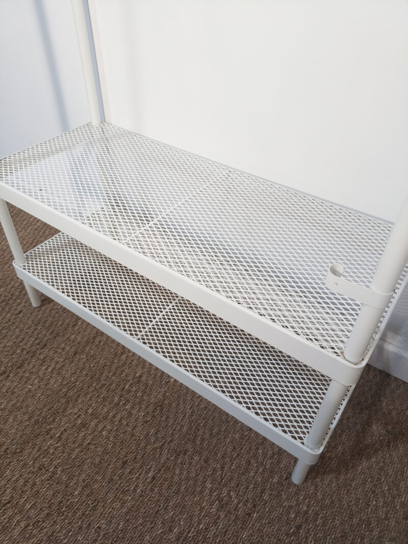 Meuble penderie en métal blanc – Image 7