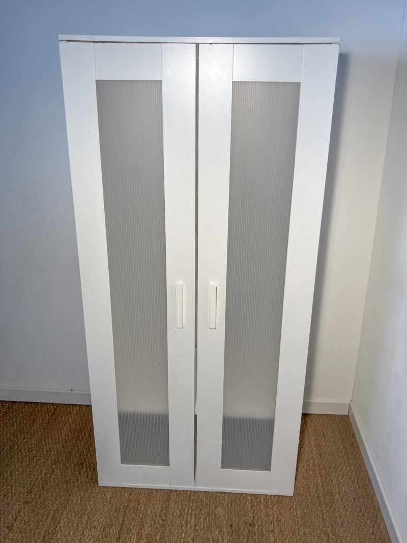 Penderie blanche double porte – Image 2