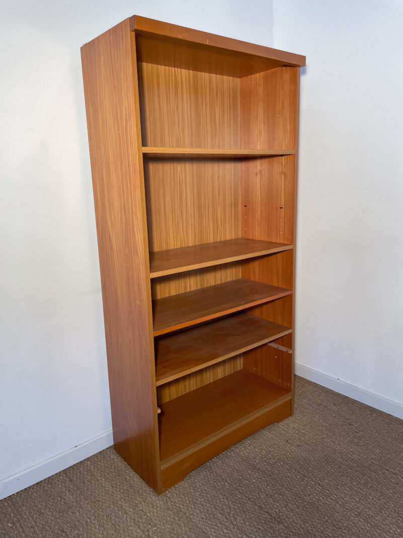 Etagère bibliothèque en bois style vintage