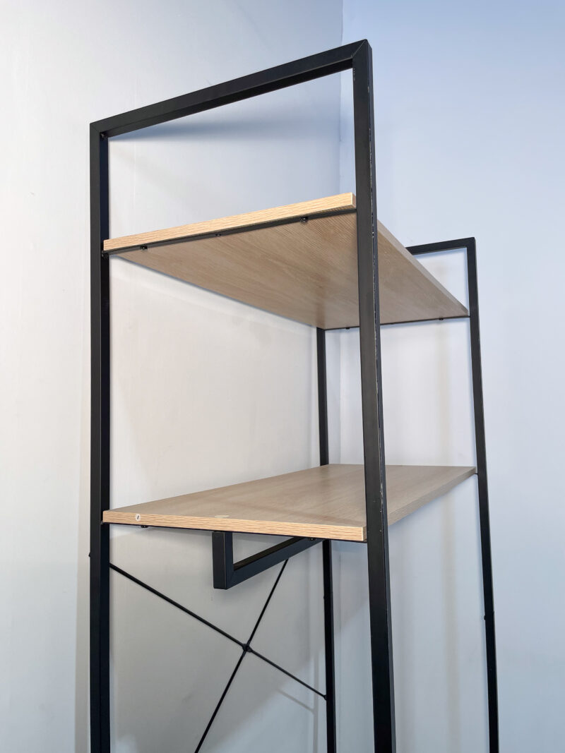 Penderie en bois et fer noir – Image 5