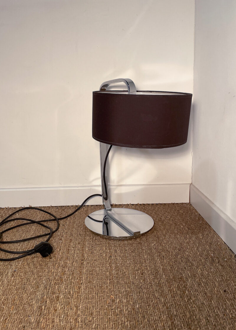 Lampe à poser avec abat jour violet – Image 2
