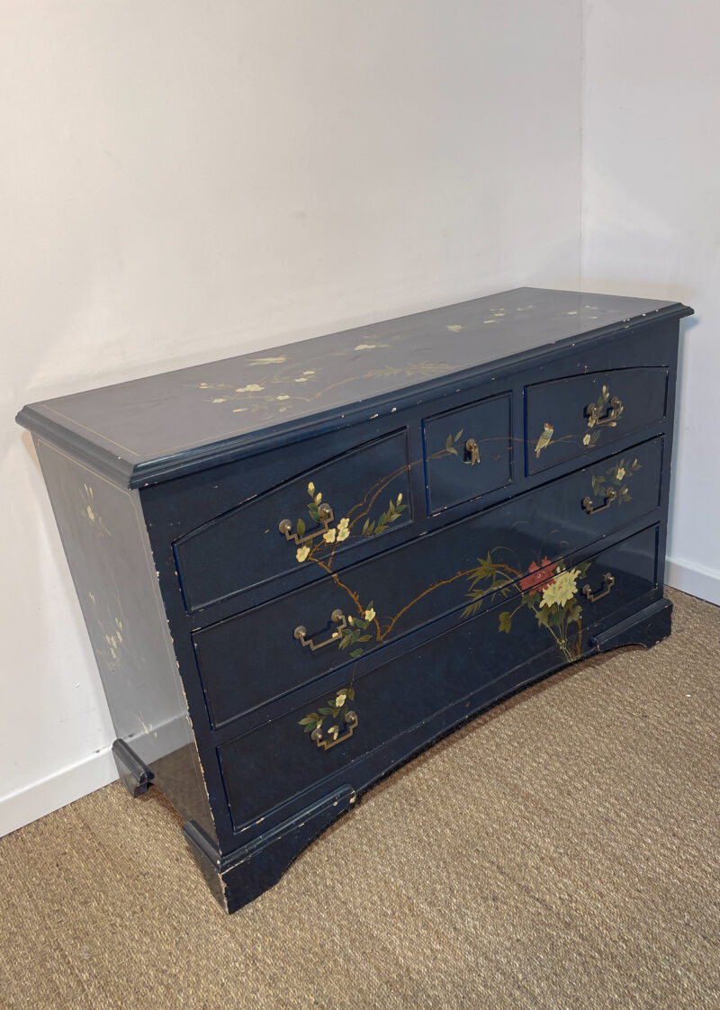 Commode à tiroir style asiatique